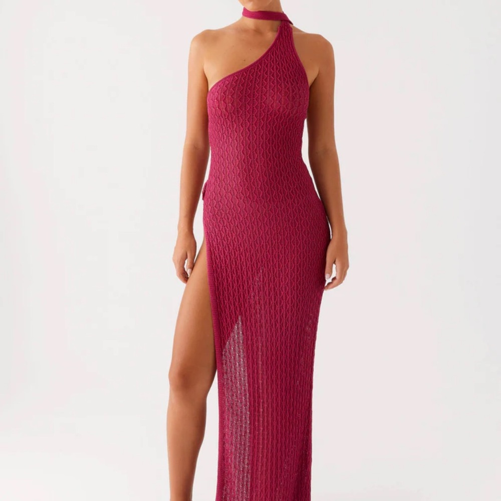 Peppermayo carryn knit maxi dress